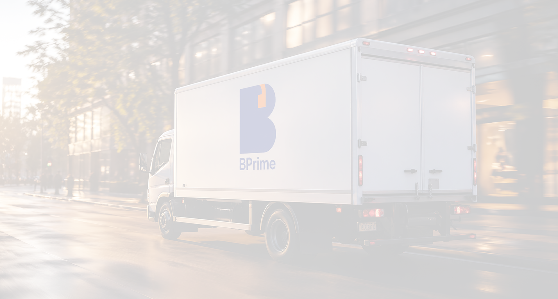 BPrime delivery truck